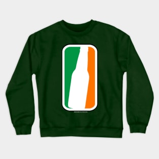 Beer Bottle Logo Irish Crewneck Sweatshirt